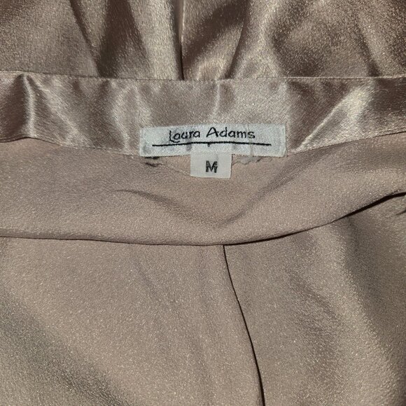 Laura Adams satin cami beige M - Picture 2 of 2